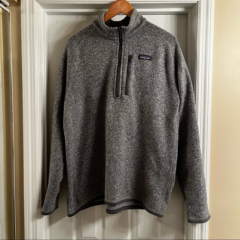 Mens Patagonia Grey Better Sweater Size XL